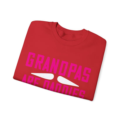 Grandpas are daddies with extra practice-01 — Unisex Heavy Blend Crewneck (G18000)