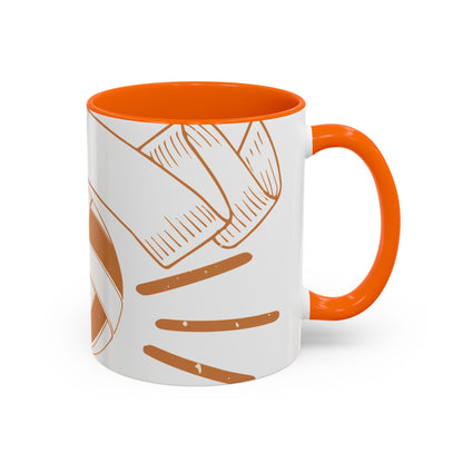 Volleyball Invented by men, perfected by women-01 — Accent Mug 11/15oz