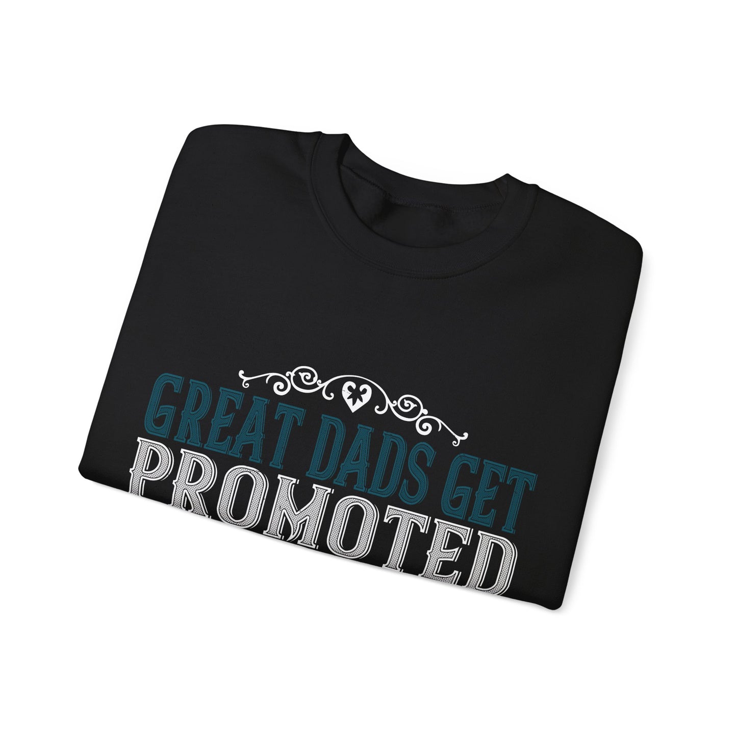 Great dads get promoted to grandpa-2 — Unisex Heavy Blend Crewneck (G18000)