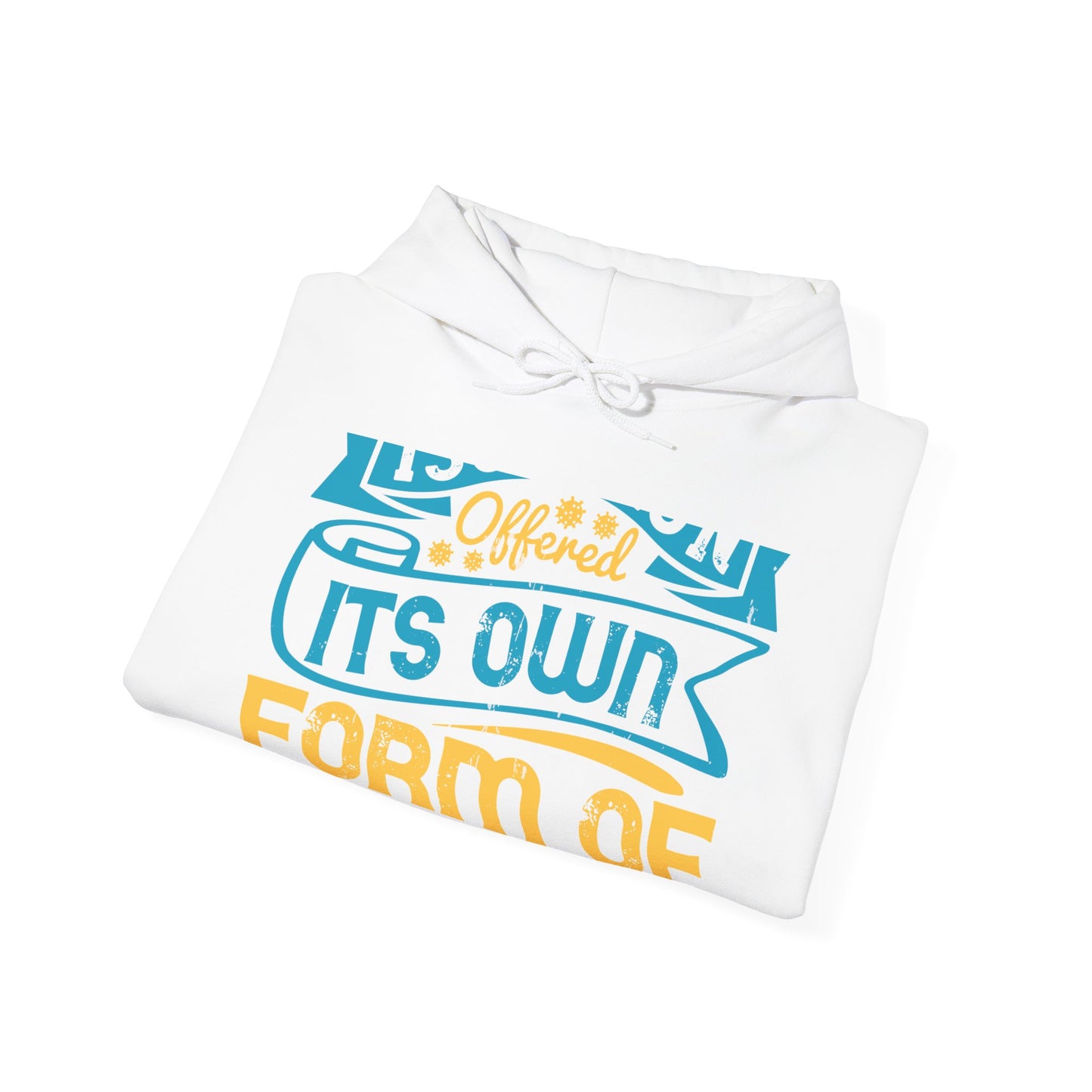 Isolation offered its own form of companionship-01 — Unisex Heavy Blend Hoodie (G18500)