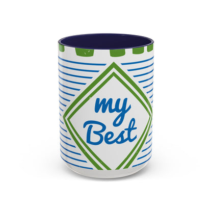 living my best quarantine-01 — Accent Mug 11/15oz