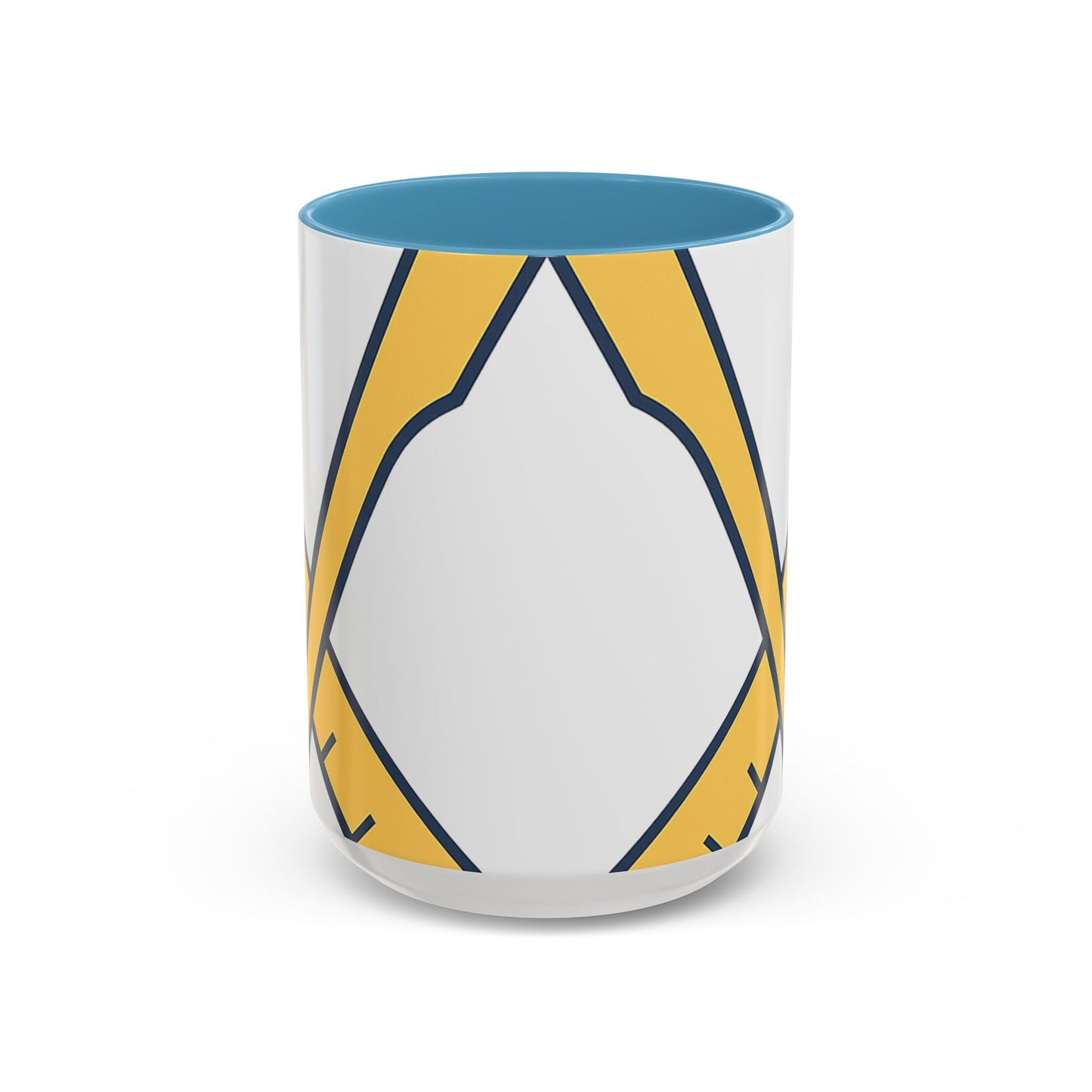 Plain Square and compass — Accent Mug 11/15oz