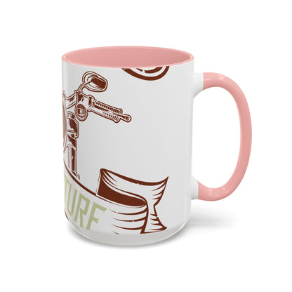 life is either a daring adventure or nothing-01 — Accent Mug 11/15oz