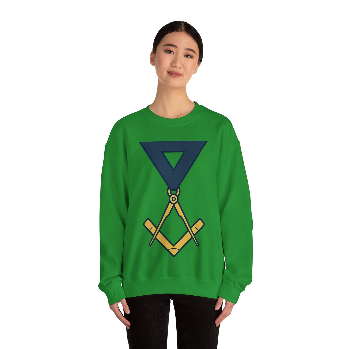 Worshipful Master — Unisex Heavy Blend Crewneck (G18000)