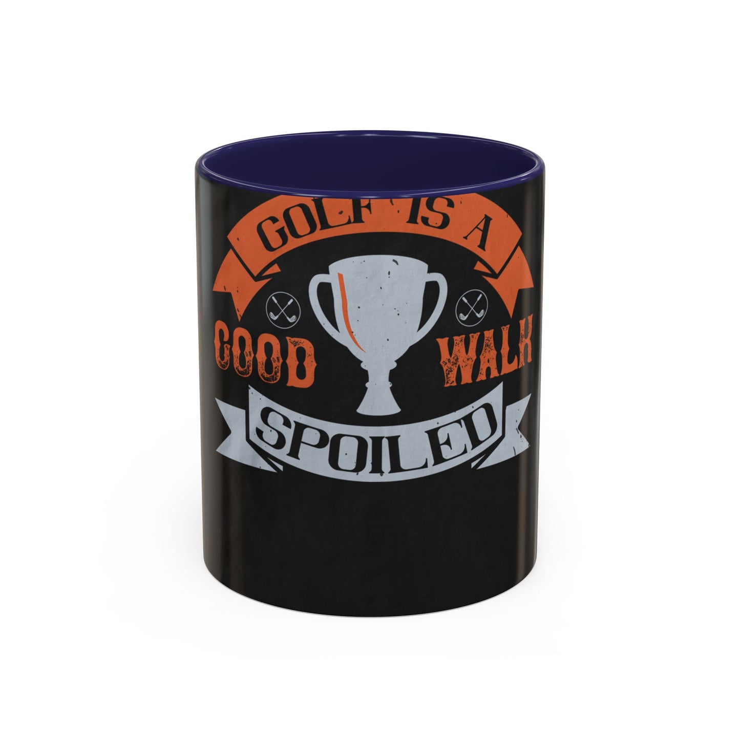 Golf is a good walk spoiled — Accent Mug 11/15oz