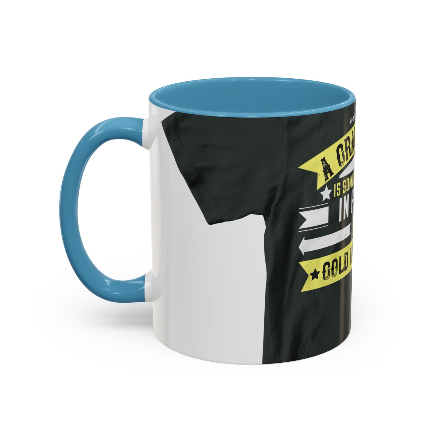 A grandfather is someone with silver-02 — Accent Mug 11/15oz