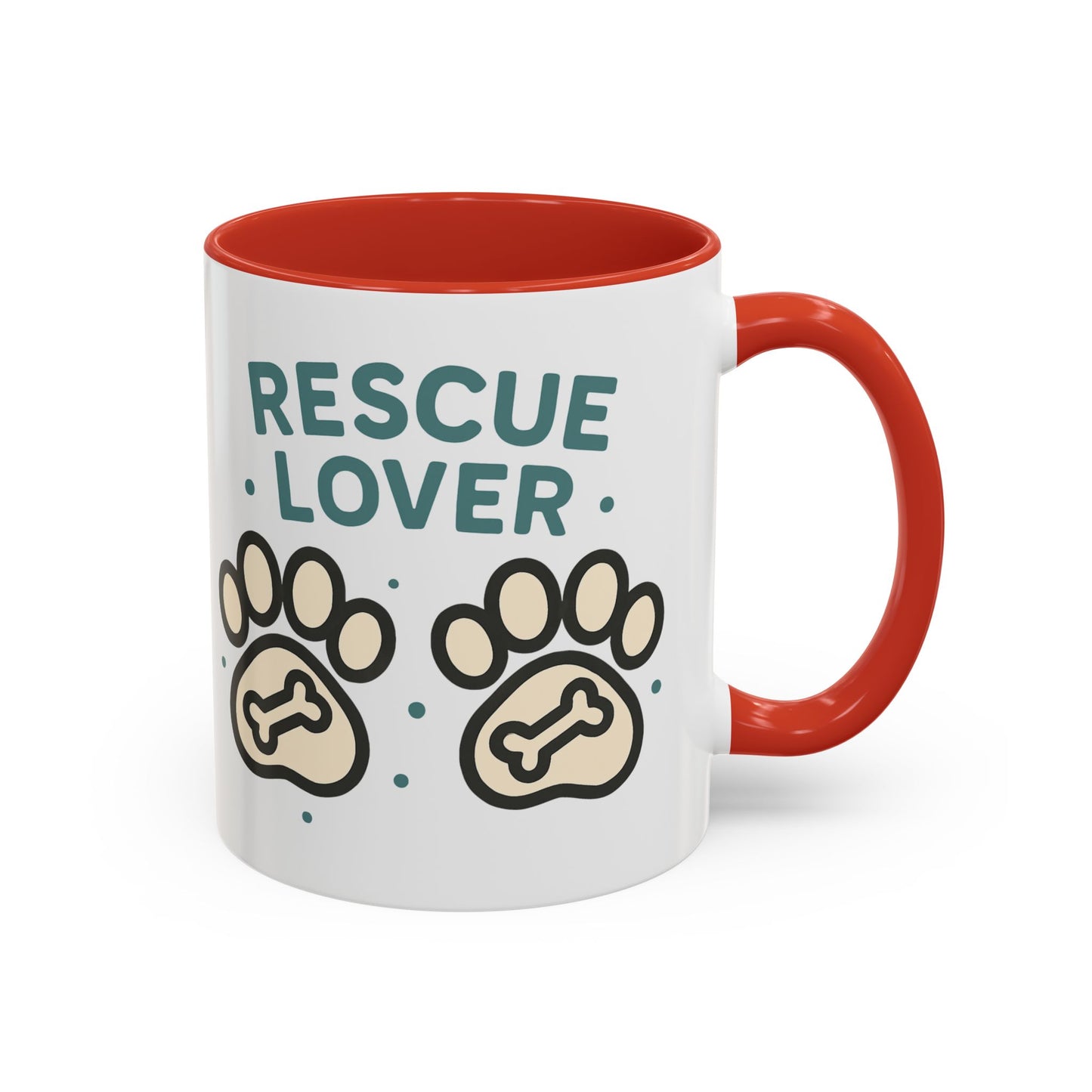 Rescue Lover Coffee Mug, Pet Owner Gift, Animal Rescue Merchandise, Dog Lover Cup, Rescue Pet Appreciation