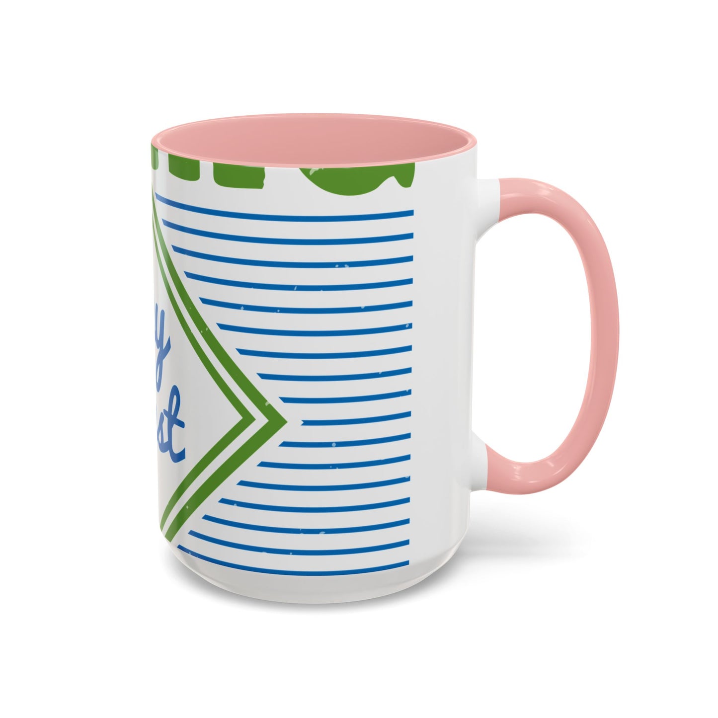 living my best quarantine-01 — Accent Mug 11/15oz