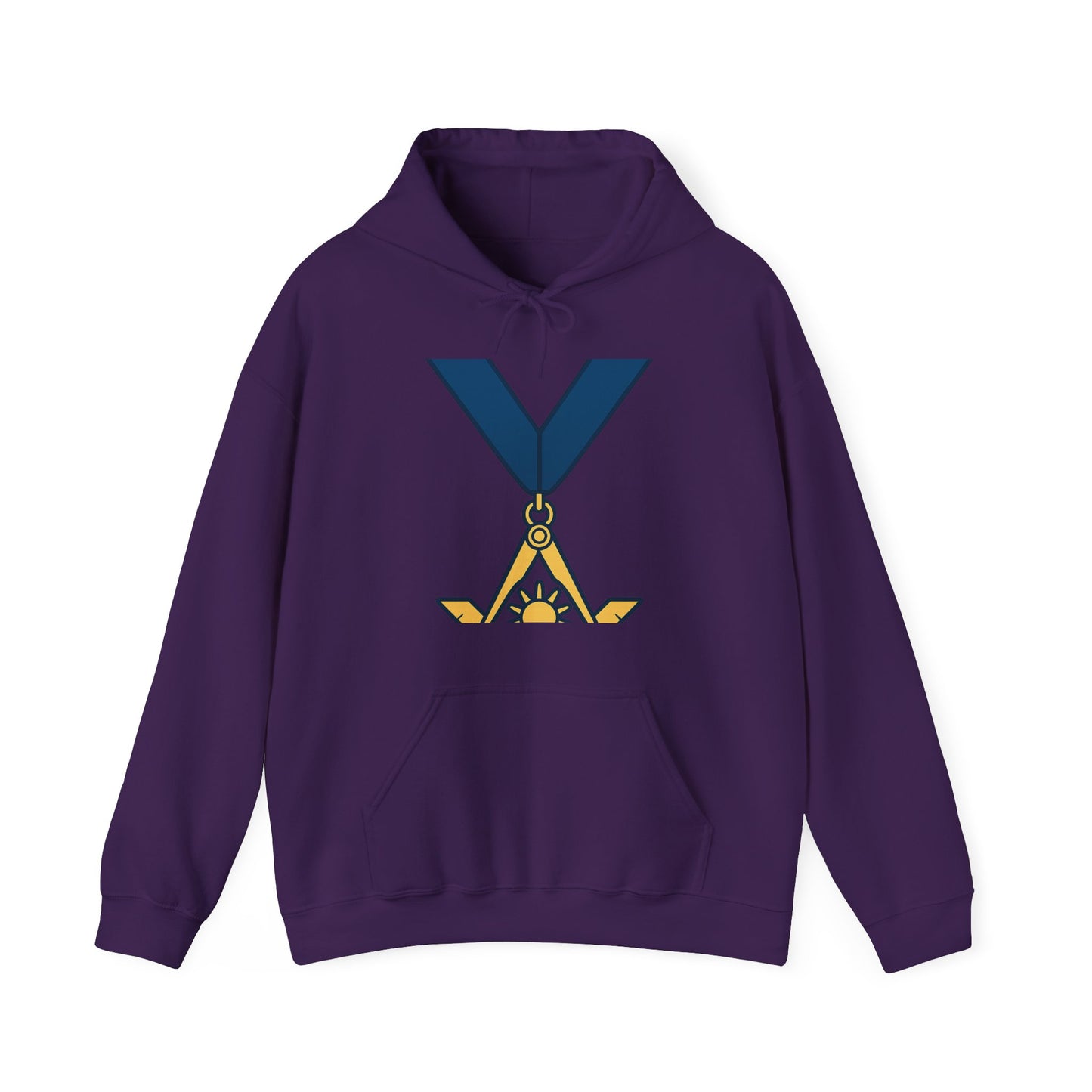 Senior Deacon -SD — Unisex Heavy Blend Hoodie (G18500)