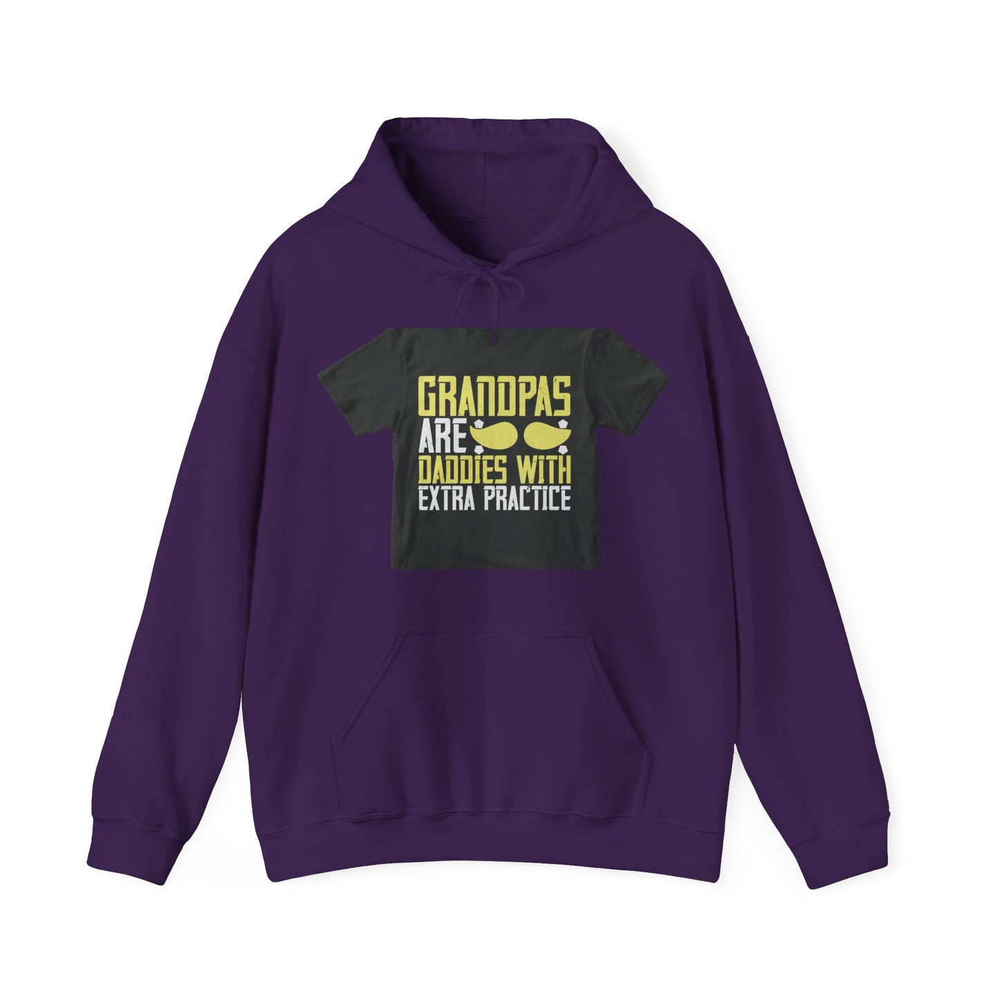 Grandpas are daddies with extra practice-2 — Unisex Heavy Blend Hoodie (G18500)