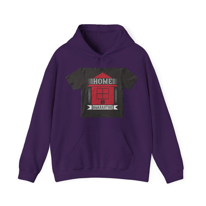 home quarantine — Unisex Heavy Blend Hoodie (G18500)