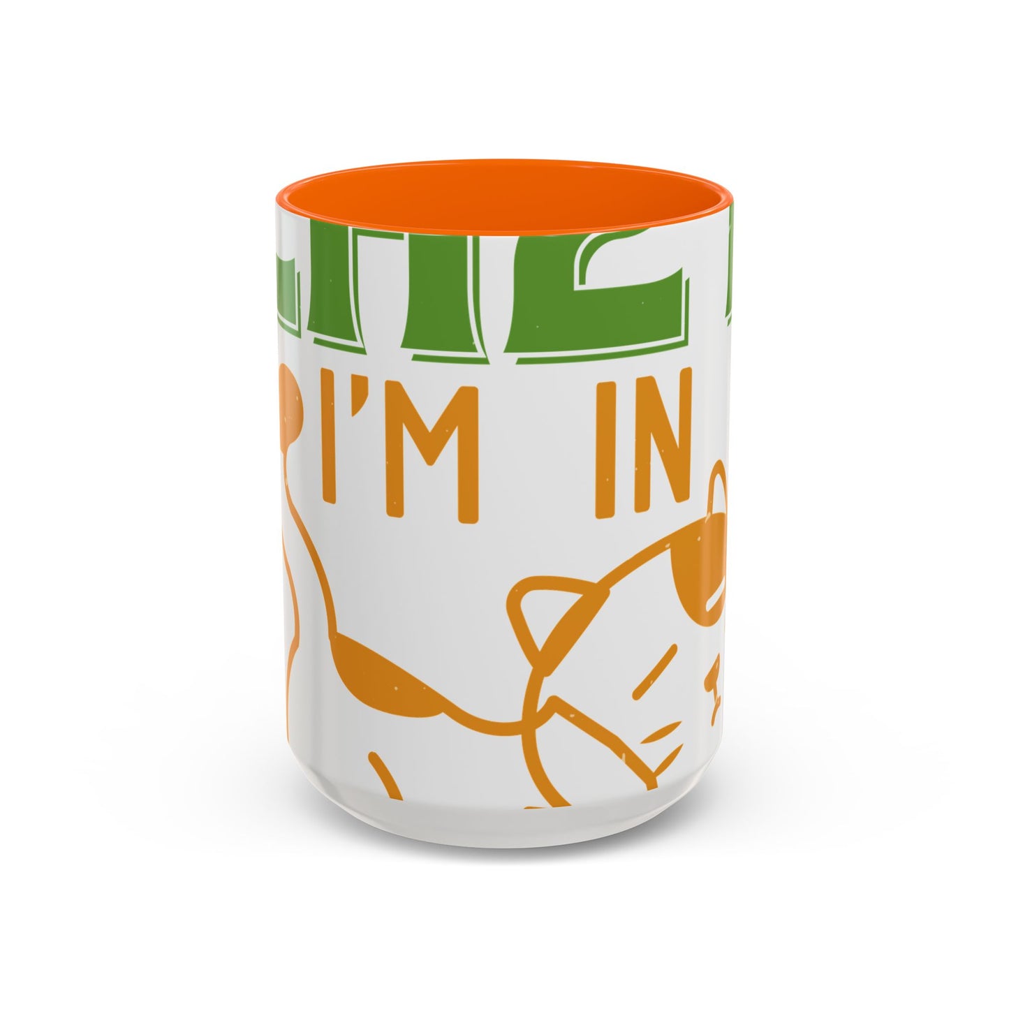 iΓÇÖm not lazy iΓÇÖm in quarantine-01 — Accent Mug 11/15oz