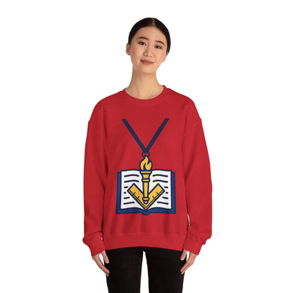 Education Officer - Lecturer - Instructor — Unisex Heavy Blend Crewneck (G18000)