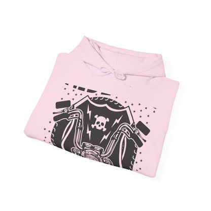 Motorbike (32) — Unisex Heavy Blend Hoodie (G18500)