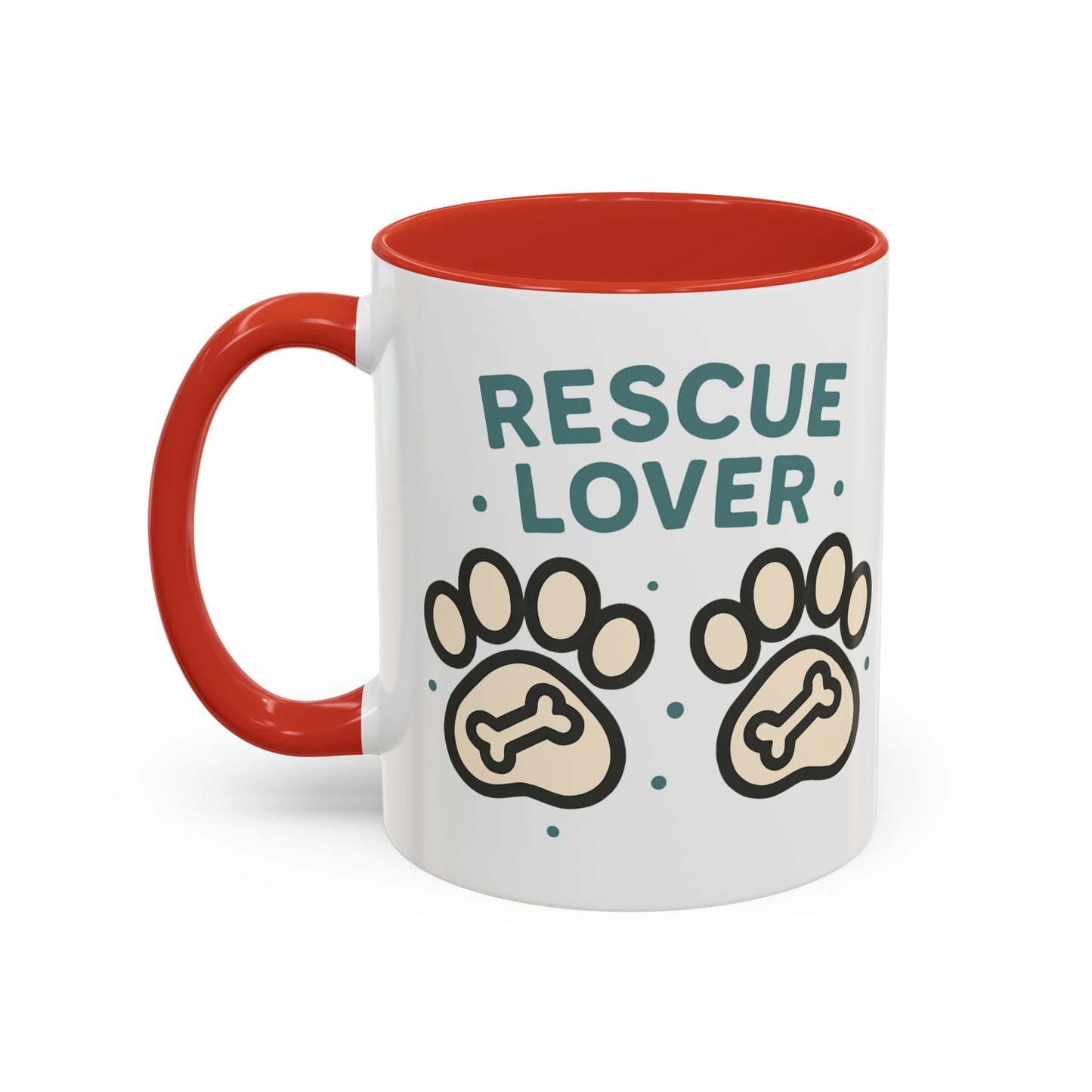 Rescue Lover Coffee Mug, Pet Owner Gift, Animal Rescue Merchandise, Dog Lover Cup, Rescue Pet Appreciation