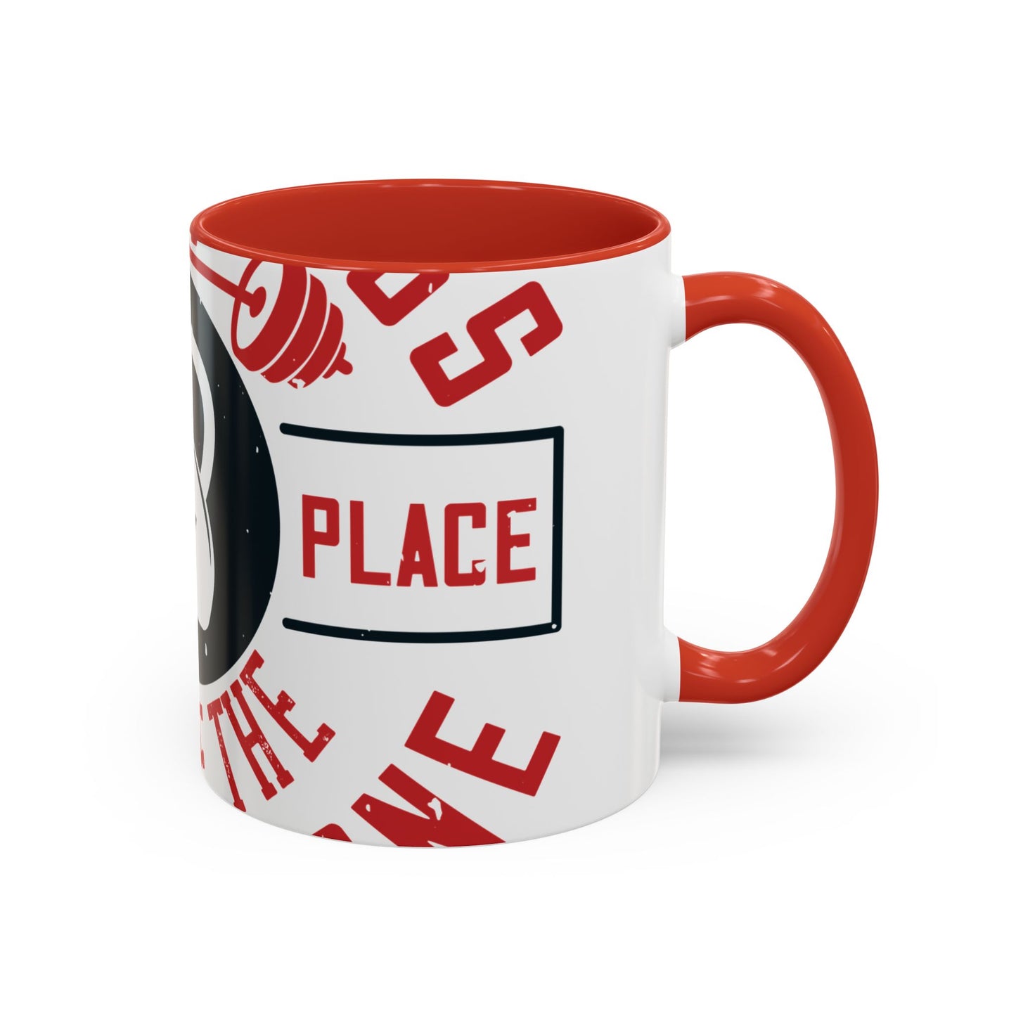 All progress takes place outside the comfort zone-01 — Accent Mug 11/15oz