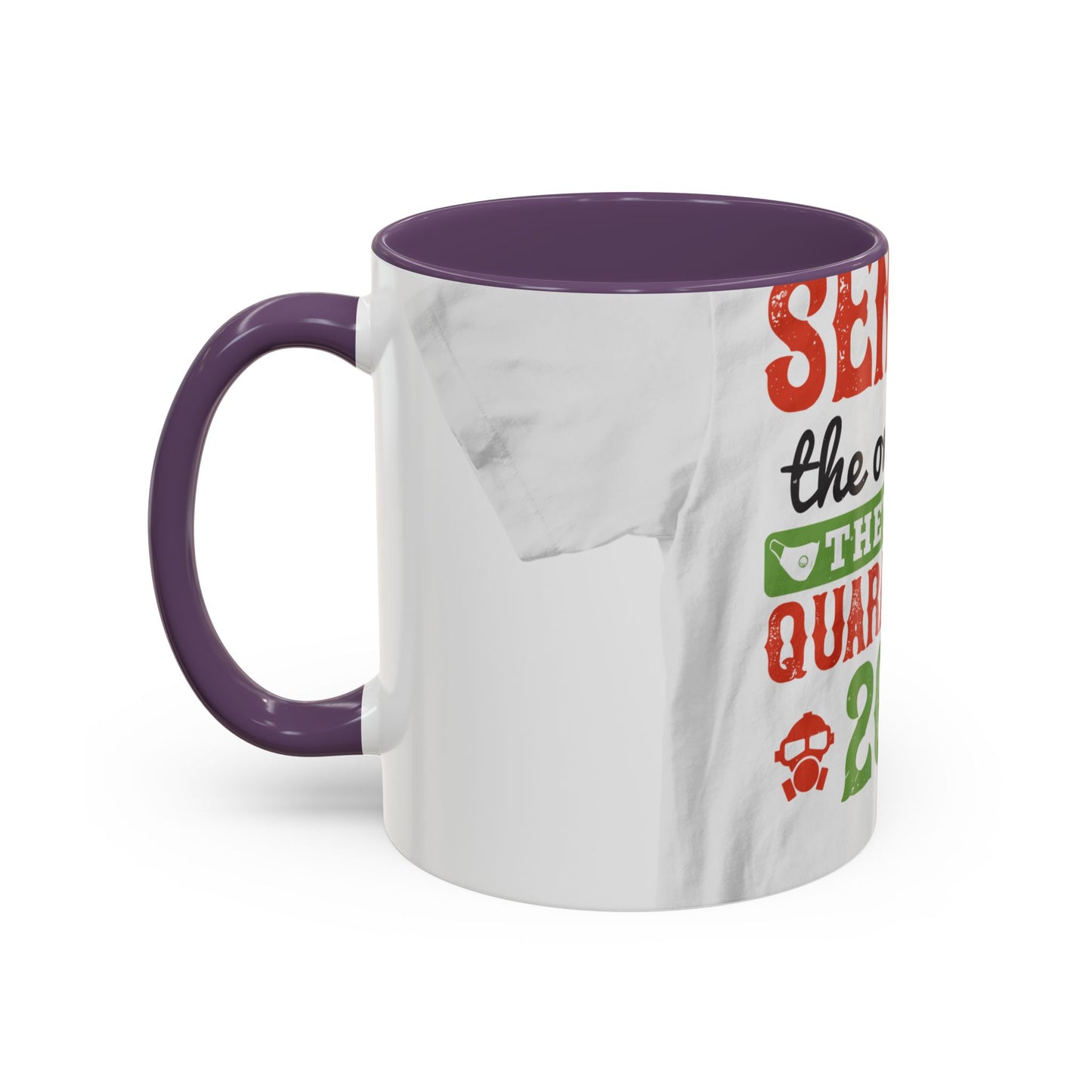 seniors the one where they were quarantined 2020 — Accent Mug 11/15oz
