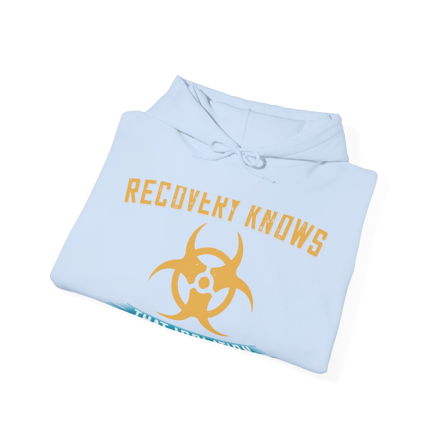 Anyone in recovery knows that isolation is the biggest enemy-01 — Unisex Heavy Blend Hoodie (G18500)