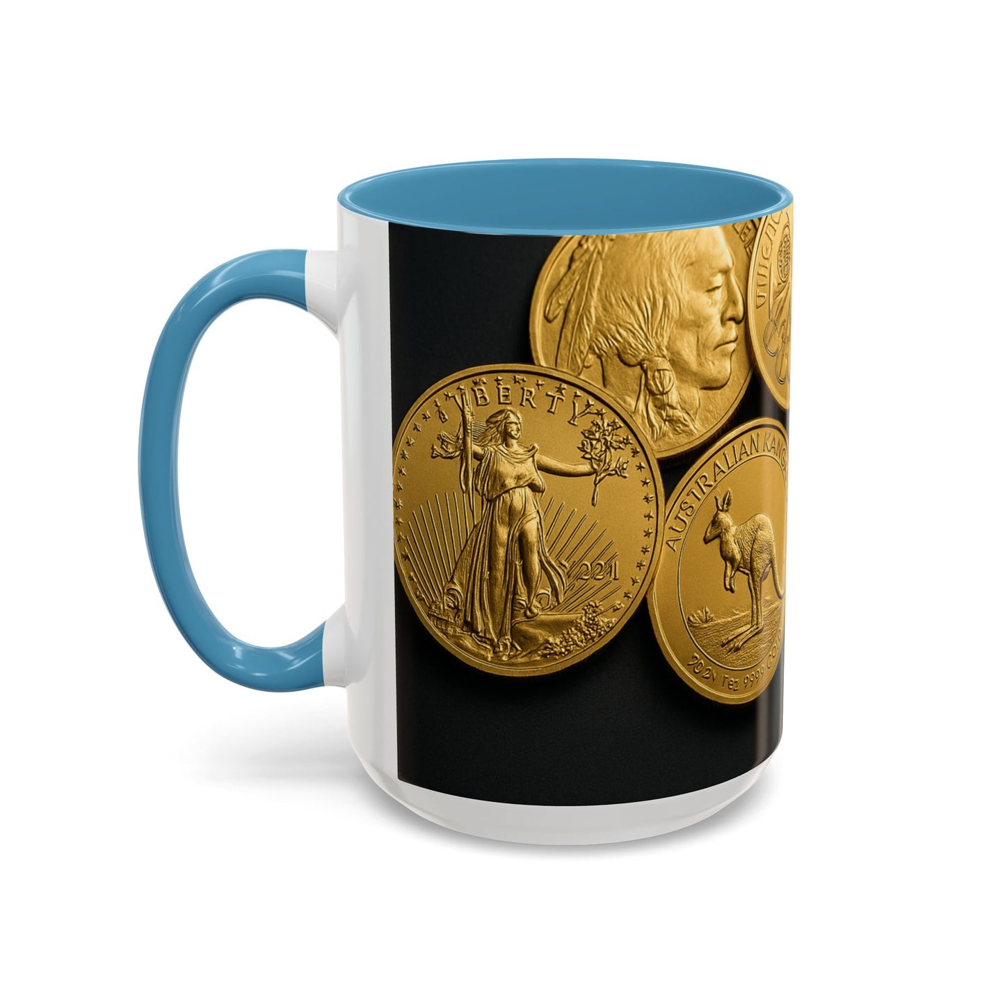 Absolute bullion banner and pictures of gold Jul 5, 2025, 06_39_35 PM — Accent Mug 11/15oz