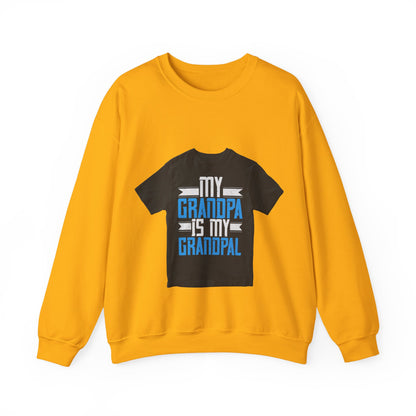 My Grandpa is my Grandpal-02 — Unisex Heavy Blend Crewneck (G18000)