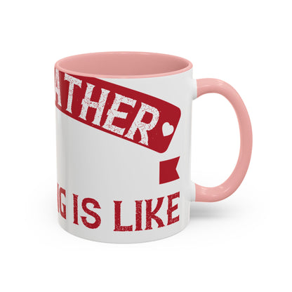 My grandfather always said that living is like licking honey off a thorn-01 — Accent Mug 11/15oz