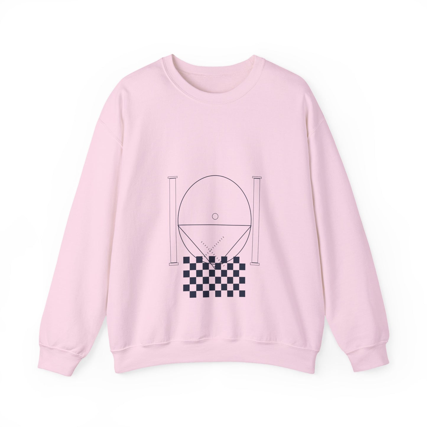 Masonic_Pillars_Crest_5400 — Unisex Heavy Blend Crewneck (G18000)