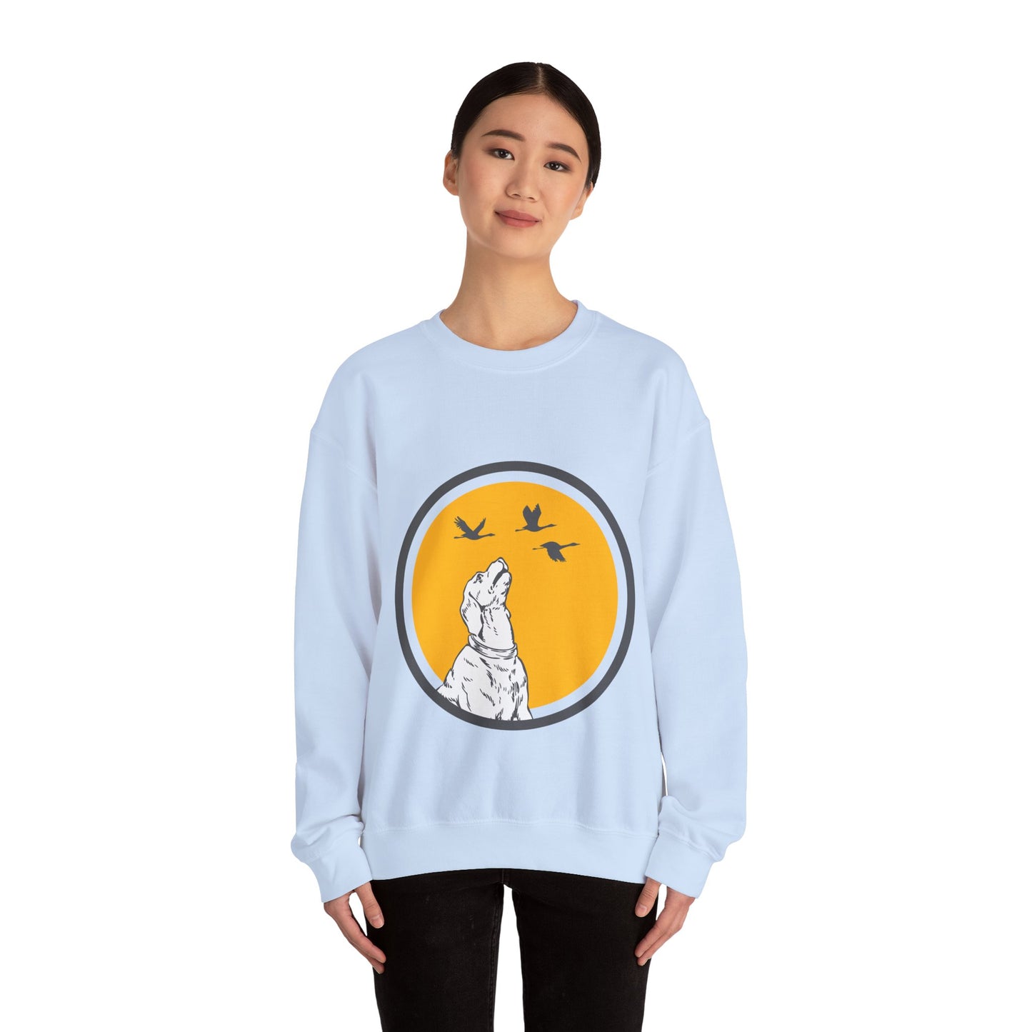 Dog (18) — Unisex Heavy Blend Crewneck (G18000)