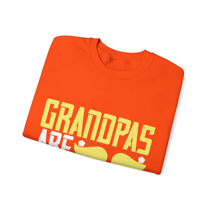 Grandpas are daddies with extra practice-02 — Unisex Heavy Blend Crewneck (G18000)