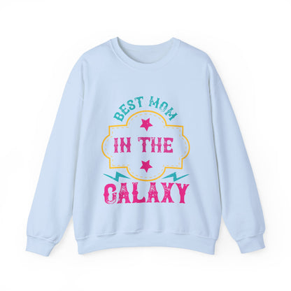 best mom in the galaxy-01 — Unisex Heavy Blend Crewneck (G18000)