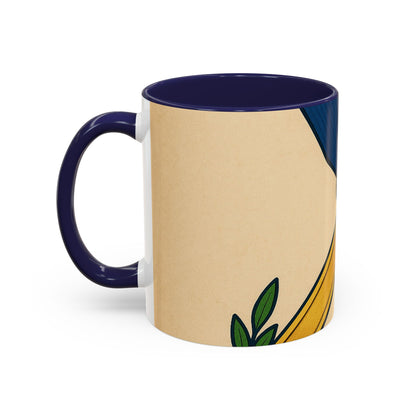 Worshipful master jewel Square — Accent Mug 11/15oz