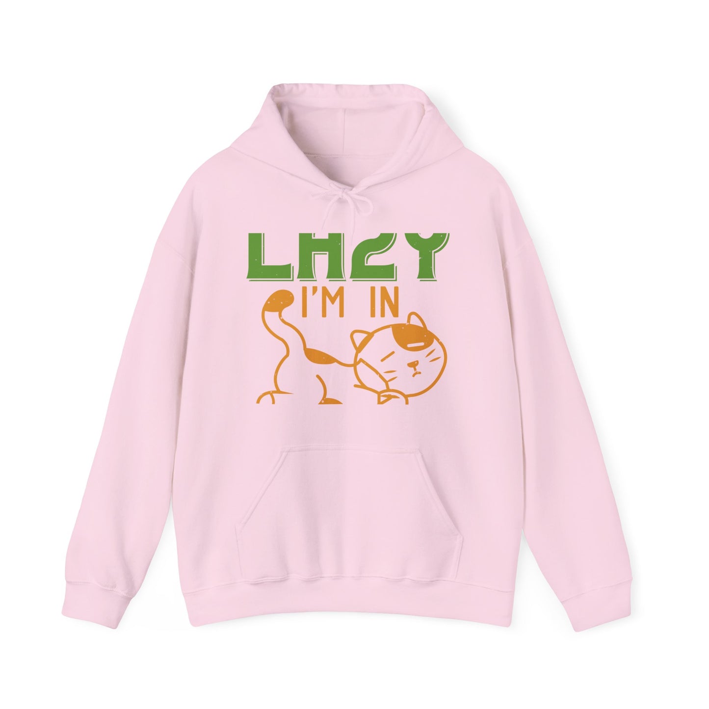 iΓÇÖm not lazy iΓÇÖm in quarantine-01 — Unisex Heavy Blend Hoodie (G18500)