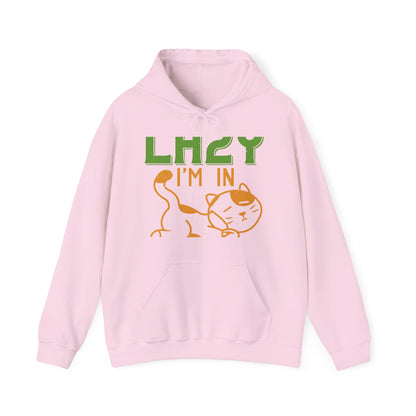 iΓÇÖm not lazy iΓÇÖm in quarantine-01 — Unisex Heavy Blend Hoodie (G18500)
