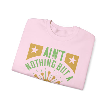 ain't nothing but a quarantine-01 — Unisex Heavy Blend Crewneck (G18000)