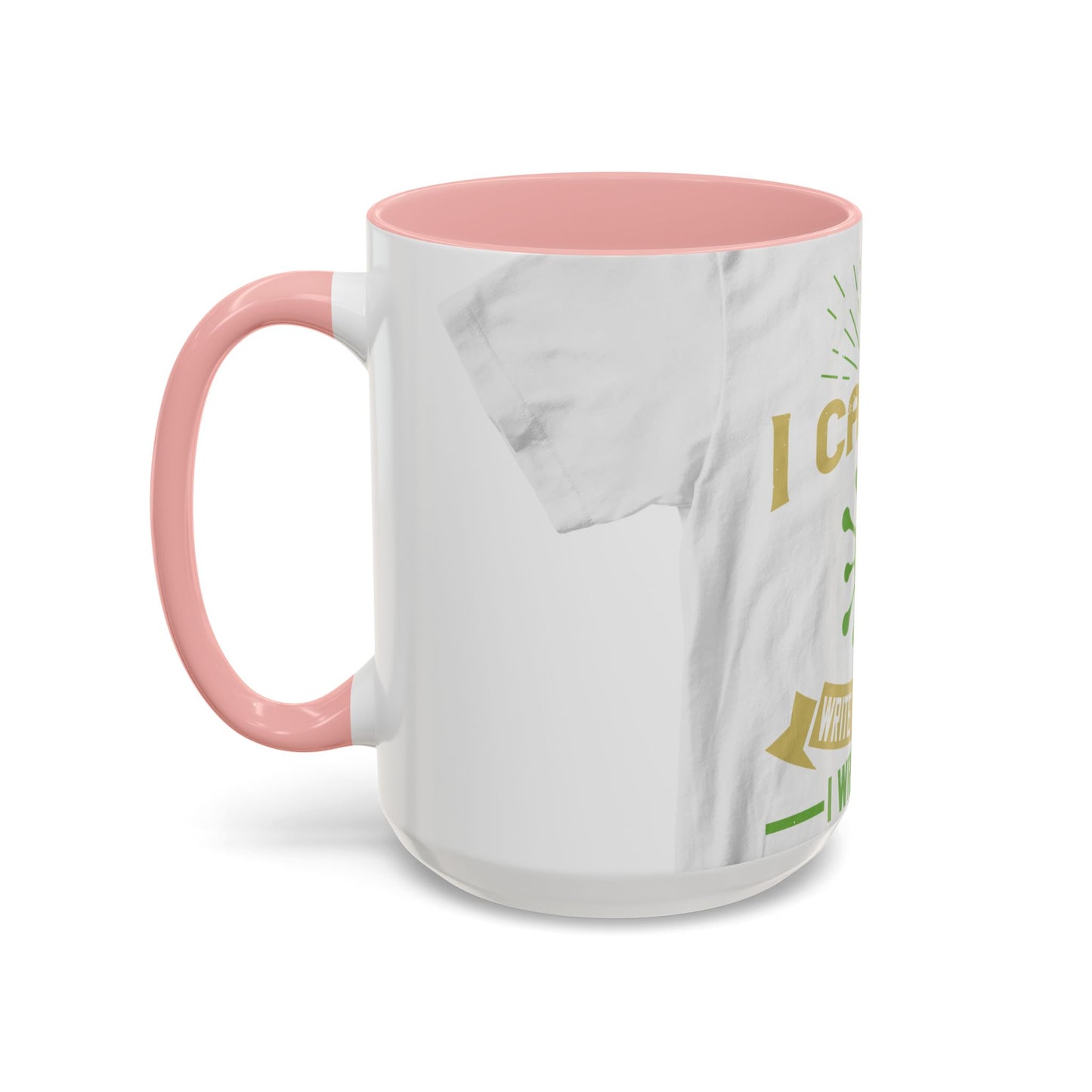 I cannot write in isolation. I write with people around me — Accent Mug 11/15oz