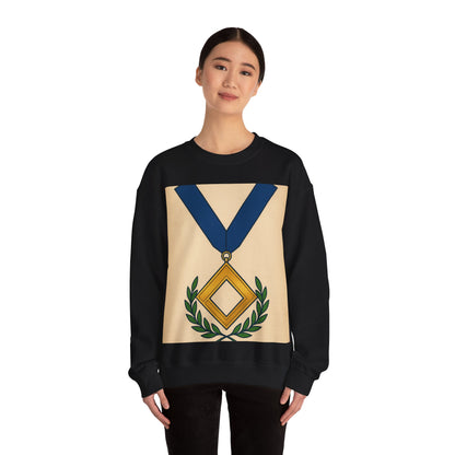 Worshipful master jewel Square — Unisex Heavy Blend Crewneck (G18000)