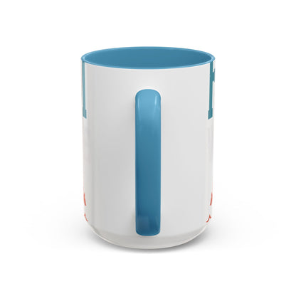 WEEKEND FORECAST WITH A CHANGE OF FISHING-01 — Accent Mug 11/15oz