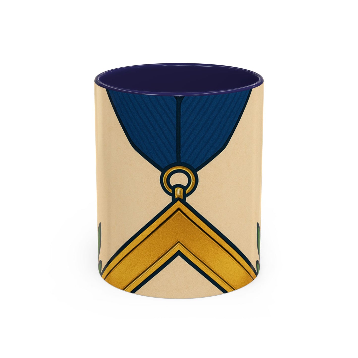 Worshipful master jewel Square — Accent Mug 11/15oz