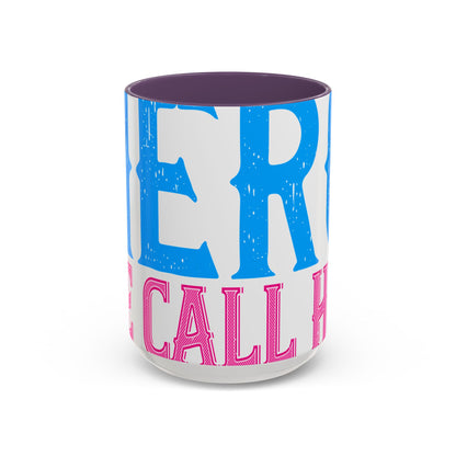 We have a hero, we call him grandpa-01 — Accent Mug 11/15oz