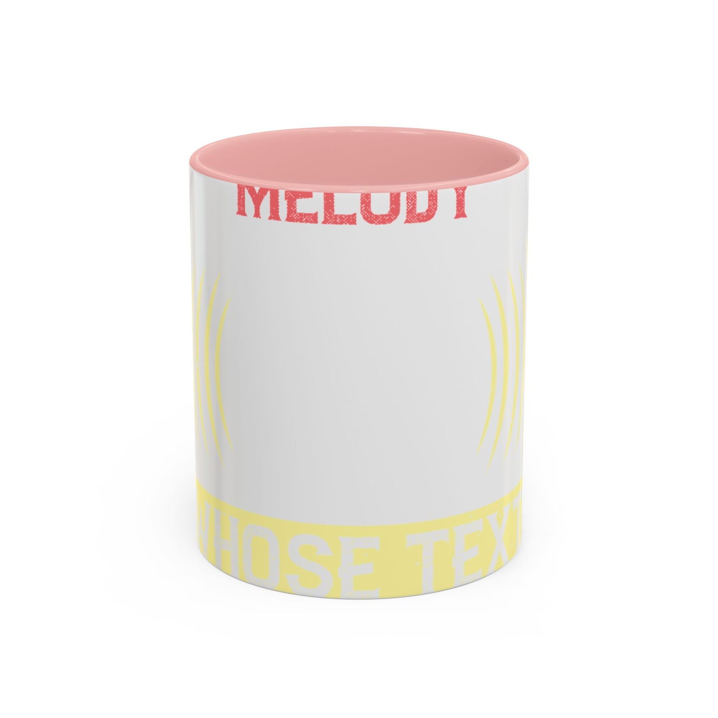 Music is the melody whose text is the world-01 — Accent Mug 11/15oz