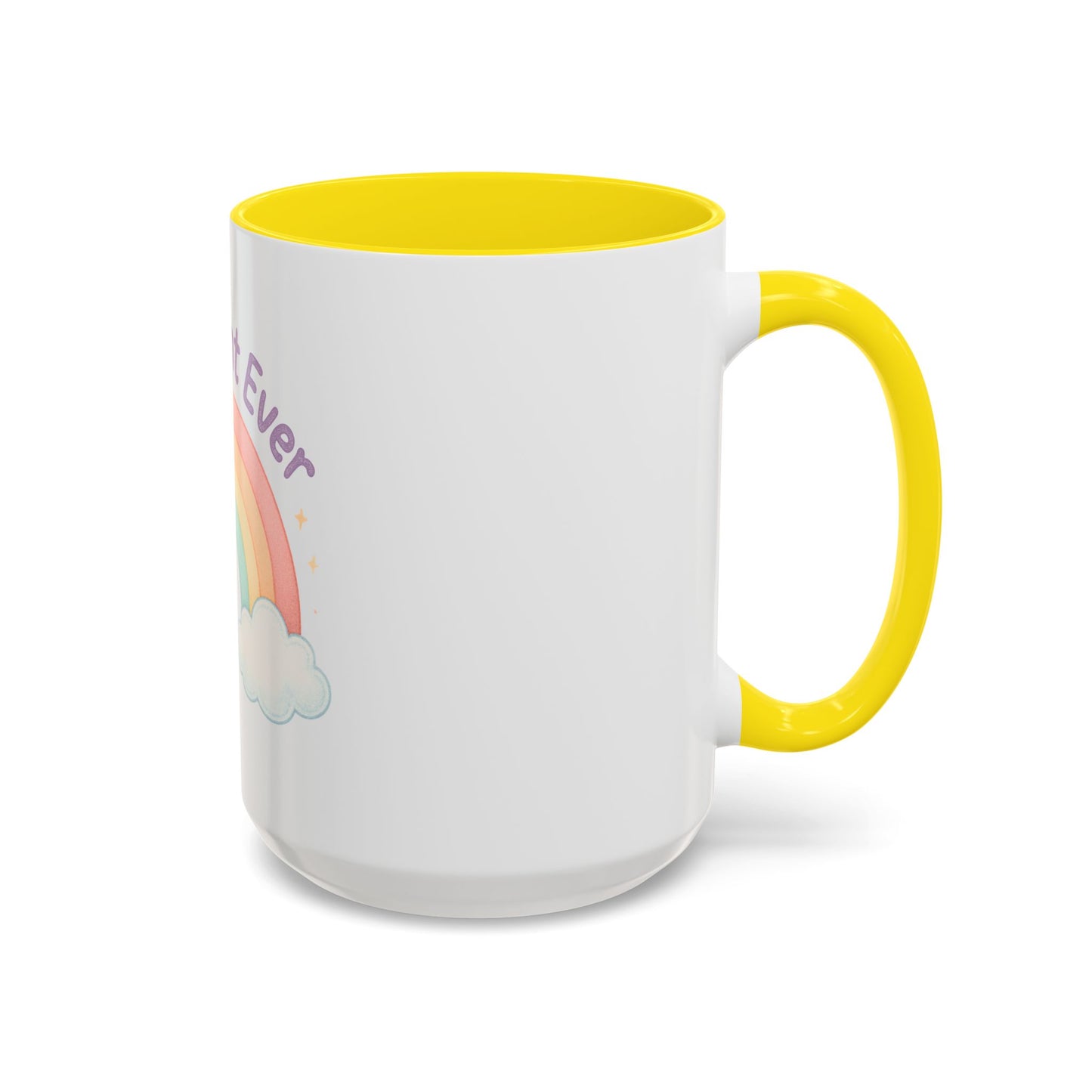Best Aunt Ever Rainbow Coffee Mug, Gift for Aunts, 11oz, 15oz, Cute Mug, Birthday Gift, Unique Coffee Cup