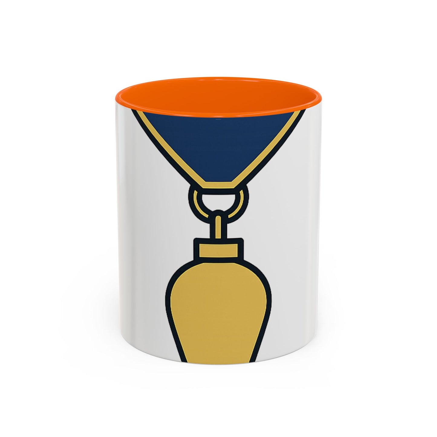 Junior Warden -JW - white bg — Accent Mug 11/15oz