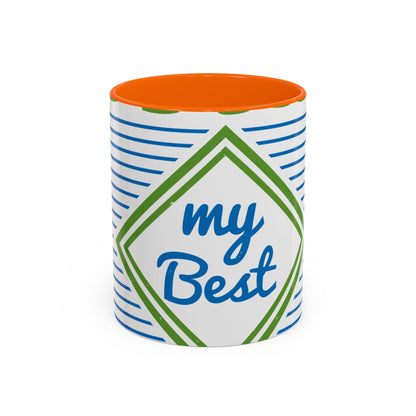 living my best quarantine-01 — Accent Mug 11/15oz