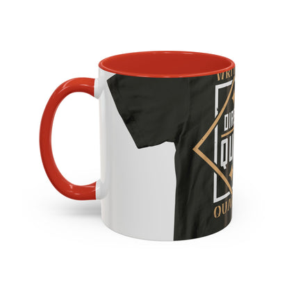 written and directed by quentin quarantine — Accent Mug 11/15oz
