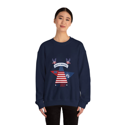 Fourth of july (48) — Unisex Heavy Blend Crewneck (G18000)