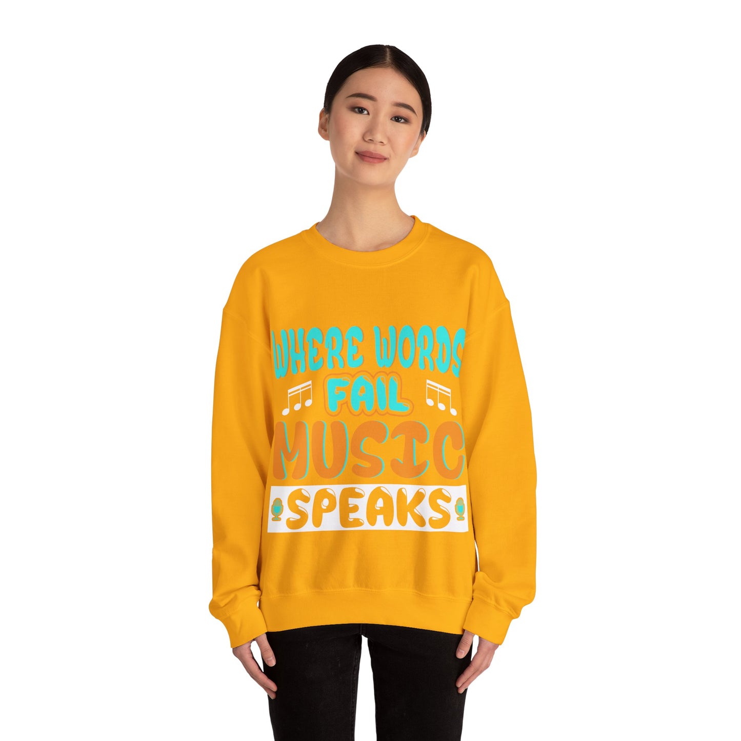 Music (28) — Unisex Heavy Blend Crewneck (G18000)