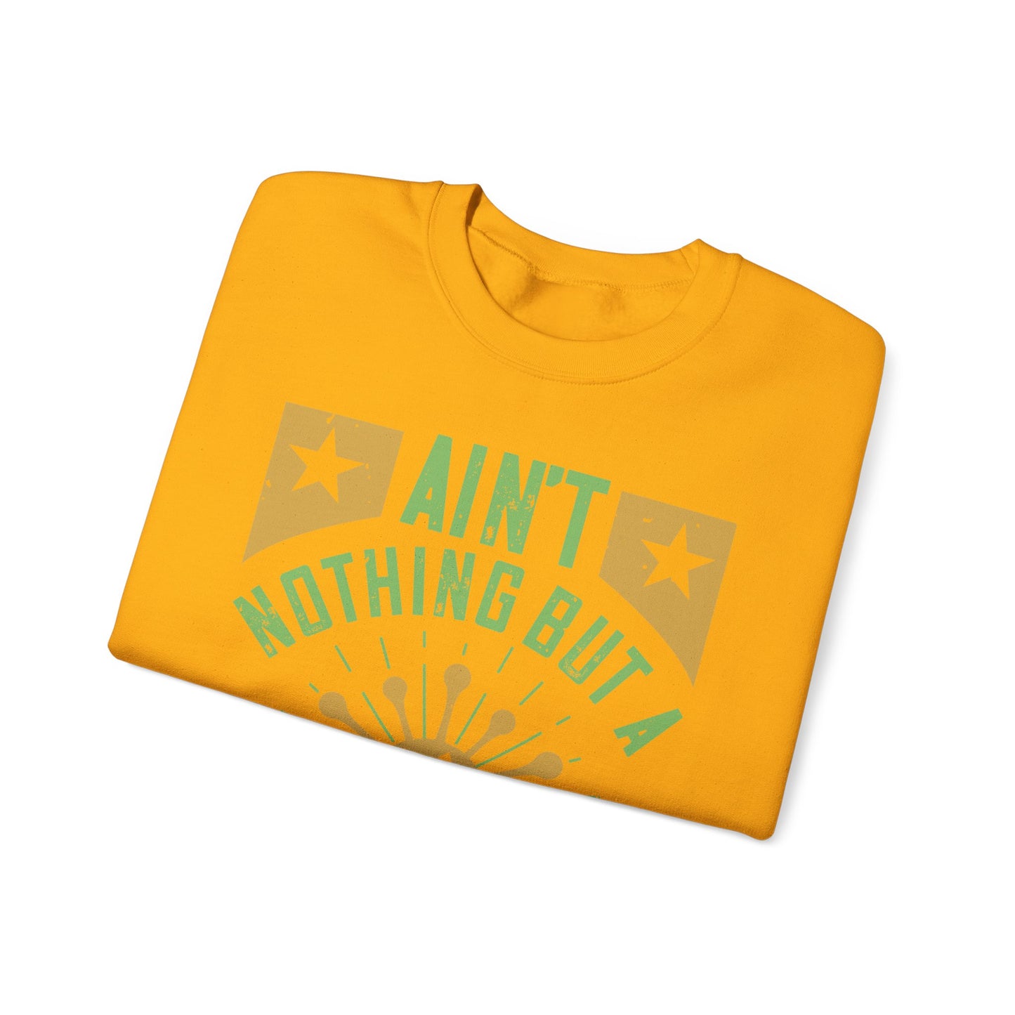 ain't nothing but a quarantine-01 — Unisex Heavy Blend Crewneck (G18000)