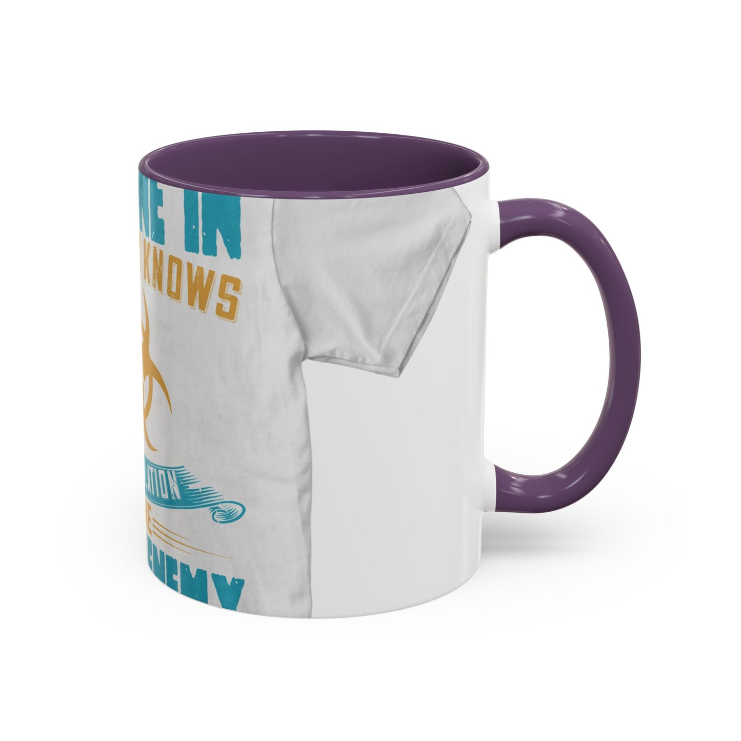 Anyone in recovery knows that isolation is the biggest enemy — Accent Mug 11/15oz