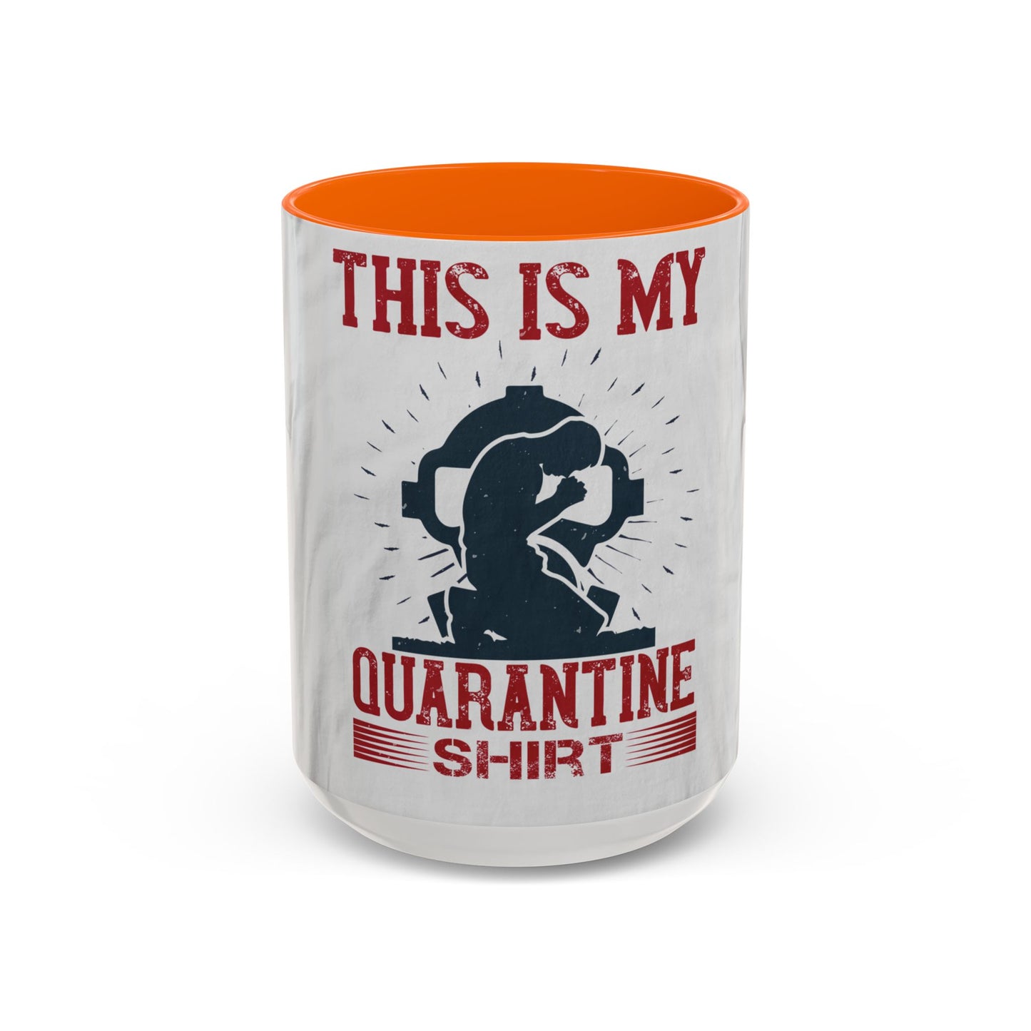 this is my quarantine — Accent Mug 11/15oz