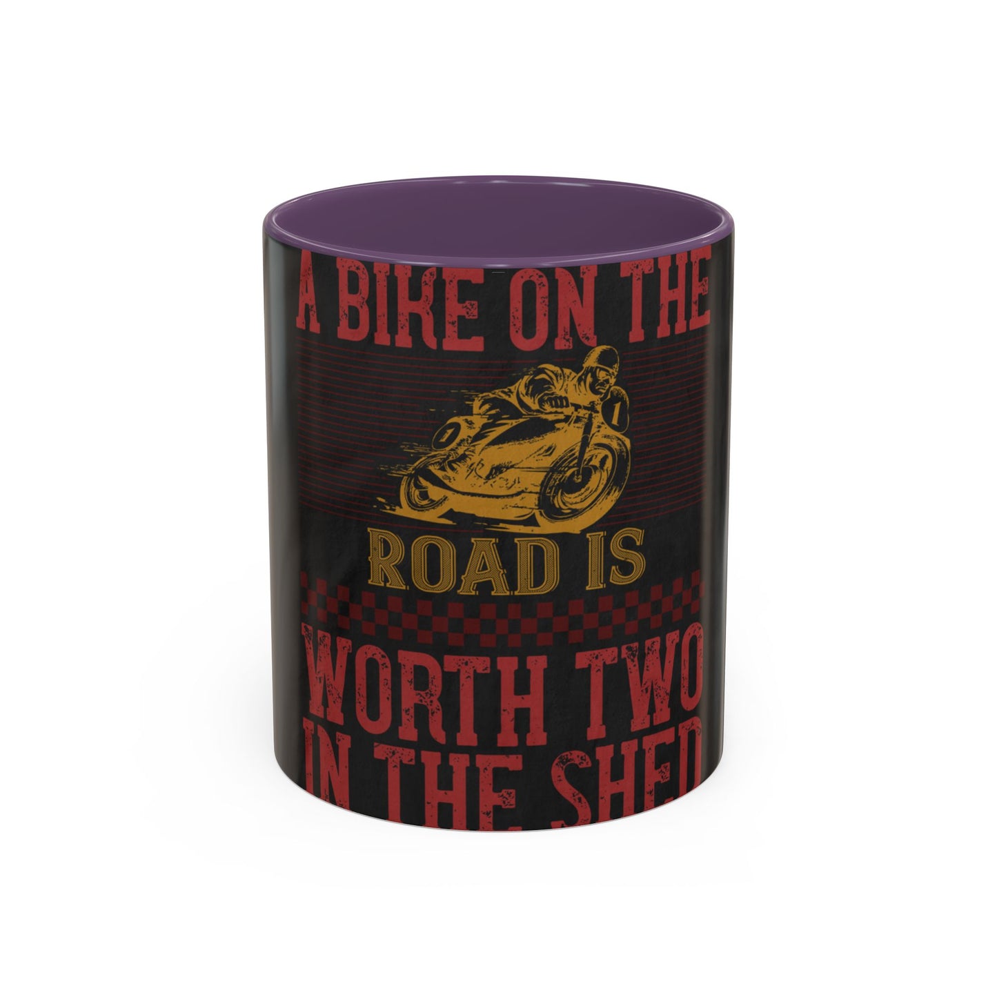 A bike on the worth two in the shet — Accent Mug 11/15oz