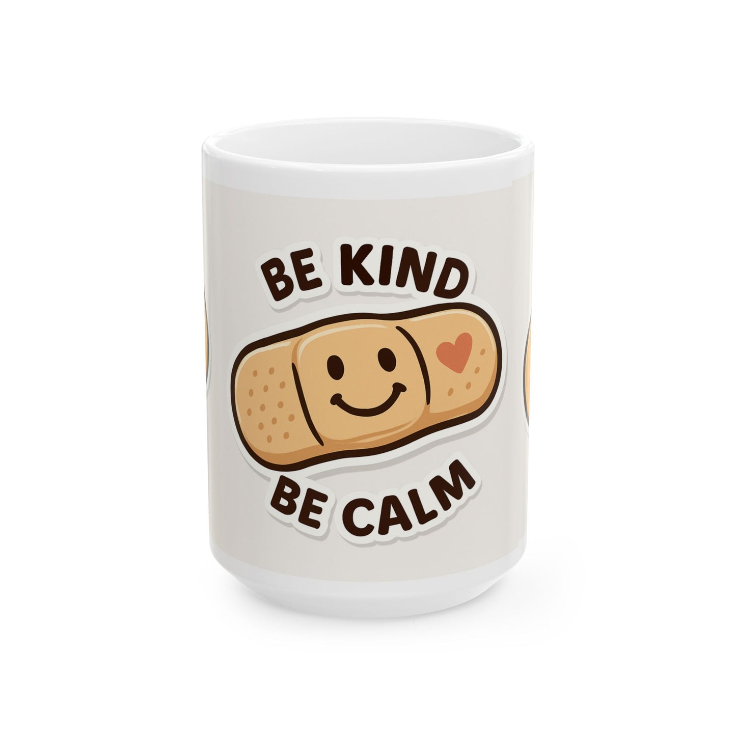 Be Kind, Be Calm Ceramic Mug | Cute Funny Gift, Motivational Coffee Cup, Stress Relief Mug, Friendship Gift, Cheerful [...]